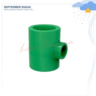 LESSO - Reducer Tee PPR 90 DEGREE DN 50X25 / Reducer tee 1.5 x 3/4 inch / 71367 1 1/2 x 3/4"