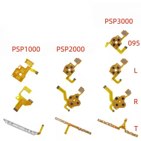 Replacement For PSP 1000 2000 3000 Left Right Buttons Function Start Home Volume PCB Keypad LR Flex 