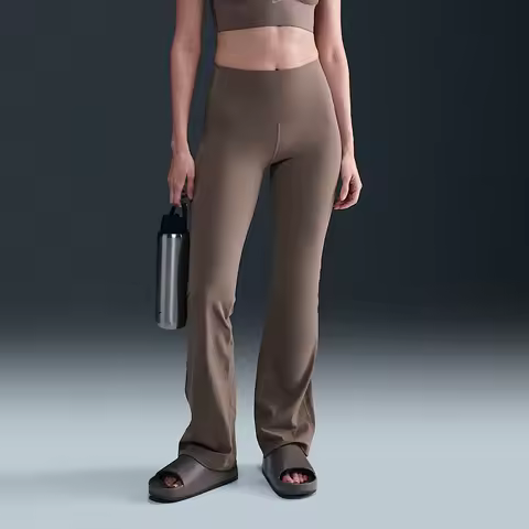 Nike genuine Original 2025 New Women's High-Waist Tight Lifting Bell-Bottom Pants FV7922-233