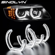 LED Angel Eyes Halo Rings Turn Signal 3D DTM LCI M4 Style For BMW E90 E92 F30 F31 E60 E82 M5 Accesso