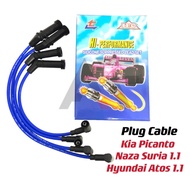 JEC Spark Plug Cable Hyundai Atos,Kia Picanto,Naza Suria 1.1cc Plug Cable