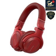 Pioneer DJ headphones HDJ-CUE1BT-R, matte red.