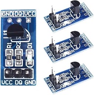 Btree 3 Pcs DS18B20 Single-Bus Digital Temperature and Humidity Sensor Module stm32 Temperature Humi