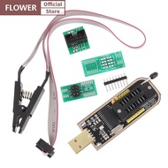 FOF CH341A 24 25 Series EEPROM Flash BIOS USB Programmer Module + SOIC8 Test Clip
 FOO