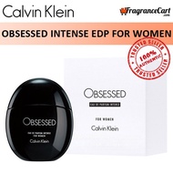 Calvin Klein Obsessed Intense EDP for Women (100ml Tester) cK Eau de Parfum Extreme Black [100% Authentic Perfume]