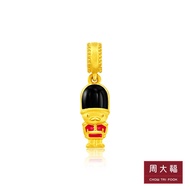 CHOW TAI FOOK 999 Pure Gold Pendant - Queens Guard R23407