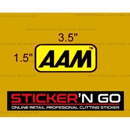 STICKER REFLECTOR AAM