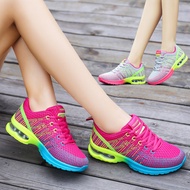 2021 Autumn Sport Shoes Woman Sneakers Female Running Shoes Breathable Hollow Lace-Up Chaussure Femme Women Fashion Sneakers