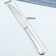 [K001] Knife for Steak CNY, Fried Chicken, Pizza, 304 Stainless Steel Teardrop Handle, Type 1 Size: 