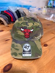 47 brand Chicago bulls camouflage dad cap