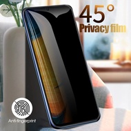 Anti-Spy Privacy Tempered Glass OPPO Reno 7 6 5G 5 4 SE Lite 3 Pro 4g 2 2f 2z Full Screen Protector