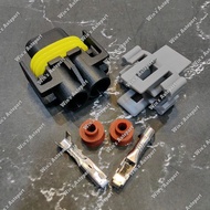 H11 FEMALE LIGHT SOCKET WITH RETAINER H11 WOMEN'S LIGHT SOCKET/ FEMALE WATERPROOF SOCKET H11 H8 H16 