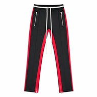 FG 5th Red School Pants High Street Slim-fit Pants