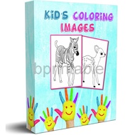 [PDF] Printable Buku Warna Animal Kids Colouring Book, Buku Warna, Pre School Activity Book PDF Onli