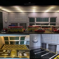 🇭🇰 [訂購] 1∶76/64 場景 香港警察總部 👀優化版 🈶燈 香港系列 汽車模型展示盒
