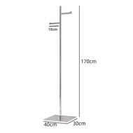 ราวสแตนเลสพร้อมล้อSW-01 ราวเดี่ยว พร้อมส่ง