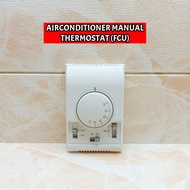 KAWALAN SUHU PENGHAWA DINGIN | MANUAL THERMOSTAT CONTROLLER AIRCOND SWITCH SPEED 220–240V FAN COIL U