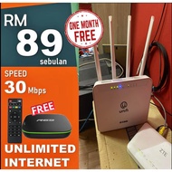 Unifi 30mbps RM89 Plus Free TV Box