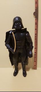 懷舊 星球大戰 Star Wars 黑武士 Dark Vader 膠公仔 中膠 海賊版 (H)