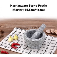 Emma-Harrianware Stone Pestle Mortar (16cm,14.5cm)