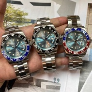 ⚜️全新 行貨 有門市⚜️ OCEANX AUTOMATIC WATCH 鯊魚錶 日本精工機芯 自動機械手錶 SMS-GMT-523 紅藍圈 $2980 / SMS-GMT-543 黑藍圈 $2880