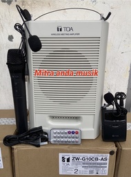 ✅ Speaker aktif wireless portable uhf usb sdcard caset toa zwg10cbas