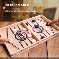 [GG] 1 Set Fast Sling Puck Board Game Toys Foosball Winner Games Table Hockey Game Chess Parent-chil