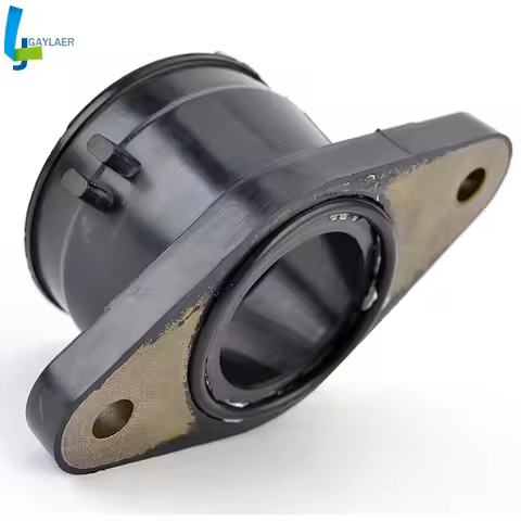Motorcycle Carburetor Adapter Intake Mainfold Pipe for Honda TRX350TM TRX350FM TRX350FE A 2A FourTra