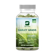 BEWORTHS Barley Grass Capsules 500mg To Improve Digestion &amp; Cardiovascular Health Reduce Cholesterol Levels Blood Sugar Control Immune Strengthen