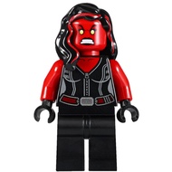Lego LEGO Superhero Minifigure sh372 Red Girl Hulk 76078