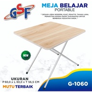 GSF Portable Folding Table Children's Study Table Cross Leg Folding Table Multipurpose Folding Table