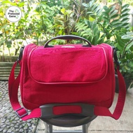 MERAH Preloved Red Samsonite Travel bag