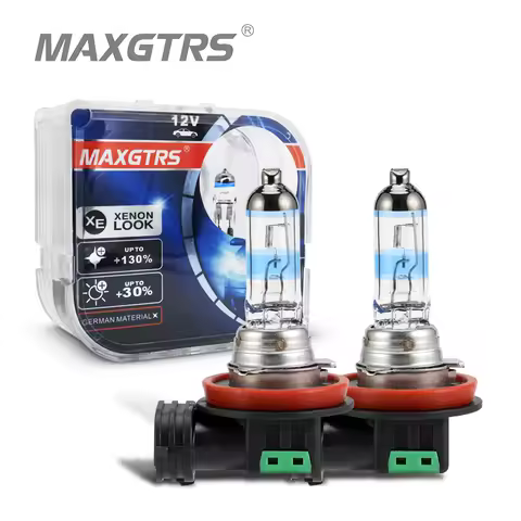 2x Super Bright 3900K Laser Halogen Bulbs H1 H4 H7 H8 H11 9005 HB3 9006 HB4 100W 12V Car Headlight F