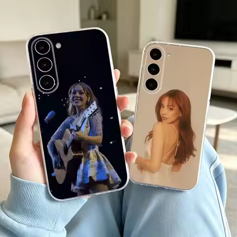 Case Ayliva E-Elif Akar Phone Case Transparent Silicone Soft For SamsungA10,12,20,21S,30,31,40,50,51