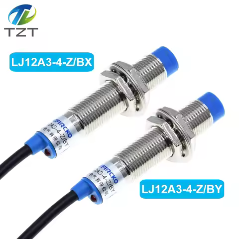 DIYTZT 1/2/3PCS LJ12A3-4-Z/BX LJ12A3-4-Z/BY New Inductive Proximity Sensor Detection Switch NPN DC 6
