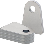 Weld on Tabs, 1/2" Hole Weld Tabs, Steel shock mount Weld Tab, weld on tabs 1/4 thick 4 pcs