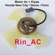 JAPAN Mitsuba Motor Dynamo Extra Extra Cooling Fan Fan AC Condenser Condenser Car Condenser HONDA Ci