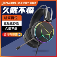 Dearyou EH722Over-Ear Gaming Headset Over-Ear E-Sports Noise Cancelling Sound Positioning Wired Comp