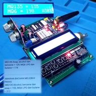 Arduino Gas Sensor GSM Project Projek RBT Tahun Akhir FYP