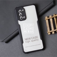 Premium Luxury Case Armor Shockproof Fusion Casing Oppo A74 4G Oppo A95 4G Oppo A74 5G Oppo A76 Oppo