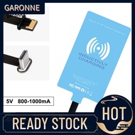 GAR Wireless Charger Receiver Universal Fast Charge Mini 8Pin Type-C Qi Wireless Charging Pad Coil f