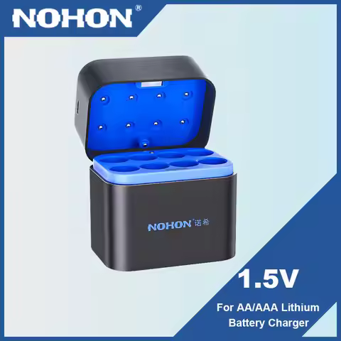 NOHON Type-C Battery Charger for AA AAA Cells Rechargeable Original Charger for Mouse Keyboard Radio