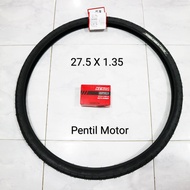 PAKET HEMAT BAN SEPEDA HYBRID 27.5 X 1.35 KENDA KWEST KNOP MOTOR AV KENDA