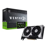 MSI GeForce RTX 5050 VENTUS 2X OC 8G GDDR6, NVIDIA Blackwell Architecture, DLSS 4