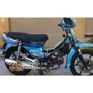 Dream Green Swirl Removable Stamp EX5 - 07