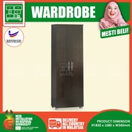 2 Feet Swing Door Storage Multi Cabinet / Almari baju / Multi Purpose Cabinet / Almari Baju Kayu / A