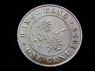 BRITISH HONG KONG -1925年英屬香港(British Hong Kong)一仙(Cent)銅幣(英皇佐治五世像)