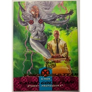 1994 Fleer Ultra X-Men Trading Card 110 - Storm & Professor X - Print Error