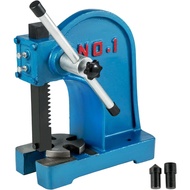 Manual Arbor Press 1 Ton Heavy Duty Arbor Press with 4-5/8 Inch Maximum Height Manual Desktop Arbor 
