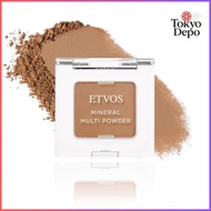 ETVOS Mineral Multi-Powder #Pale Camel 3-in-1 Multi-Function Mini Size for Eyeshadow, Cheek, and Lip